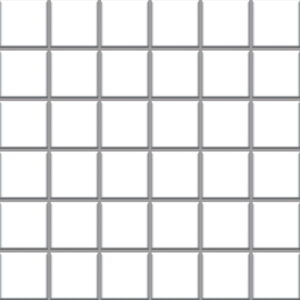 PARADYŻ mozaika ALTEA Bianco mod.4,8 30x30 gatunek I