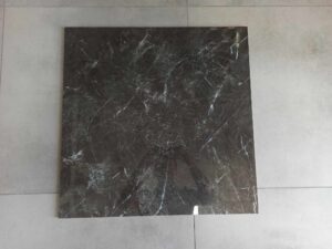 Gres szkliwiony Polerowany 60X60 OLIMPIA NERO rektyfik gatunek I dostawa GRATIS od 2650 zł