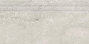 PARADYŻ LITTLE ROCKS WHITE STOPNICA PRASOWANA MAT. 29,8X59,8 gatunek I dostawa GRATIS od 2300 zł