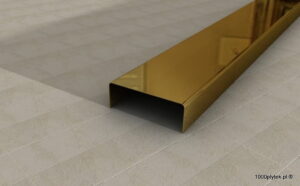 Listwa ze stali nierdzewnej GOLD G30 3 x 244 gatunek I OUTLET PROMOCJA transport GRATIS od 2000zł