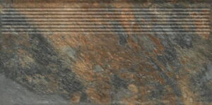 PARADYŻ ARDIS RUST STOPNICA PROSTA STRUKTURA MAT 30,0X60,0 gatunek I dostawa GRATIS od 2300 zł