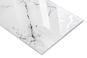 Płytka ścienna szklana dekor marmo white 30x90 GAT  I dostawa GRATIS od 2000 zł