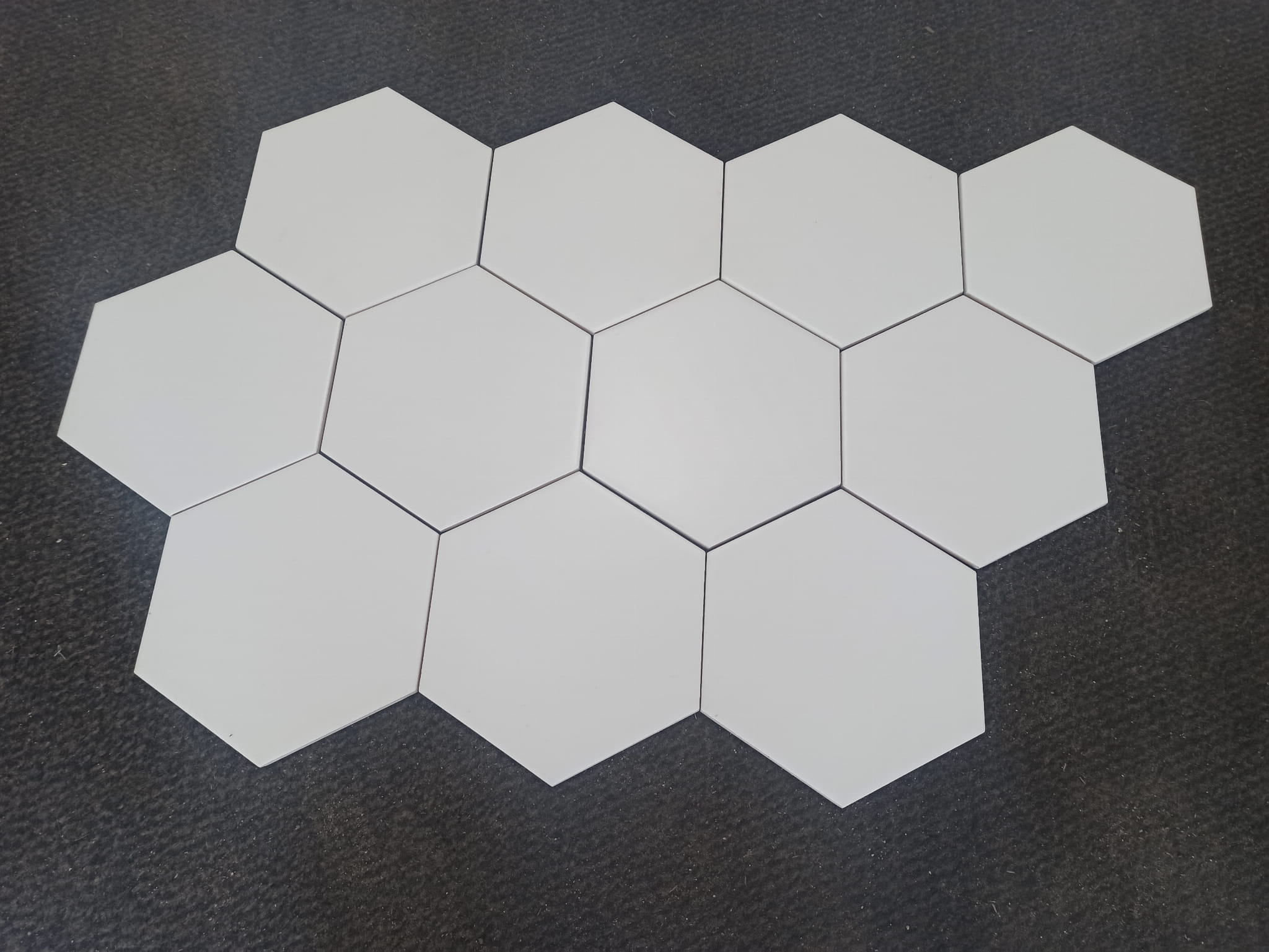 ATEM MONO WHITE MAT HEXAGON 18X21 gatunek I - obrazek 5