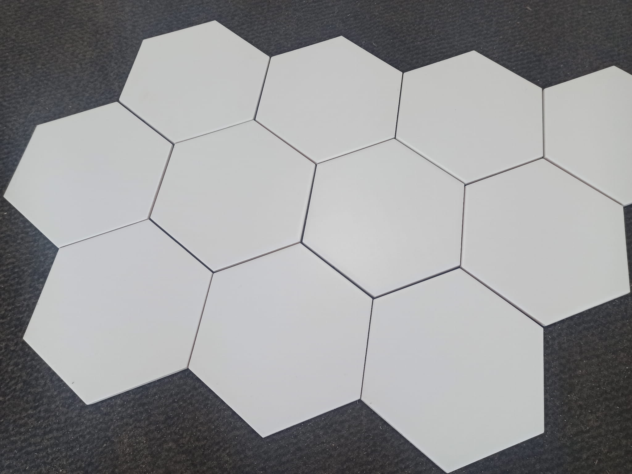 ATEM MONO WHITE MAT HEXAGON 18X21 gatunek I - obrazek 6