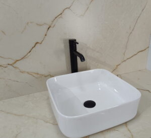 Premiera Umywalka nablatowa Gleam Flow 40  400x400x140