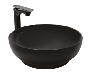 Premiera Umywalka nablatowa COYAL - BLACK LuxeDrift 46 Black 460x460x160 dostawa GRATIS do 2000zł