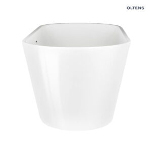 Oltens Yrsa wanna wolnostojąca 160x75 cm owalna akrylowa biała 12023000