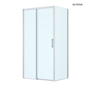 Oltens Breda kabina prysznicowa prostokątna 110x90 cm chrom/szkło przezroczyste 20225100