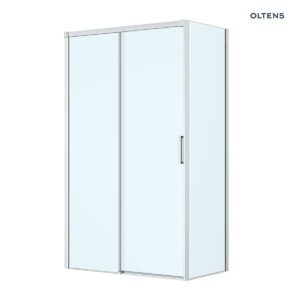 Oltens Breda kabina prysznicowa prostokątna 120x80 cm chrom/szkło przezroczyste 20223100