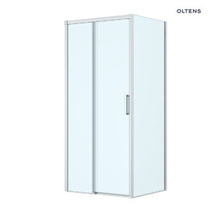 Oltens Breda kabina prysznicowa prostokątna 100x90 cm chrom/szkło przezroczyste 20224100