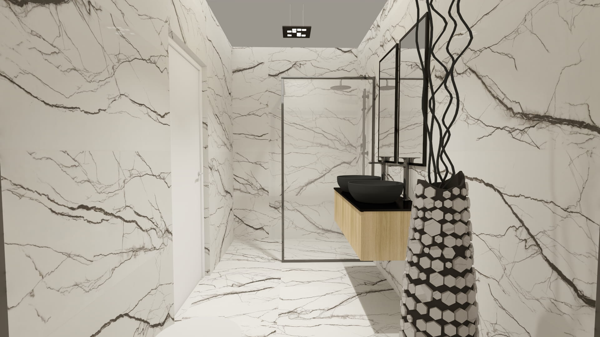 Marble Breach mat carving 60X120 (stone line, eternal) gatunek I - obrazek 10