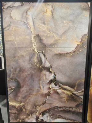 Mural Gresowy Cosmos A Sugar 60x60-płytki różowy onyx