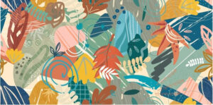 Gres Mural Abstract Patchwork-1 Sugar 60x120  gatunek I