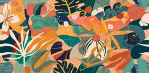 Gres Mural Abstract Patchwork-3 Sugar 60x120  gatunek I