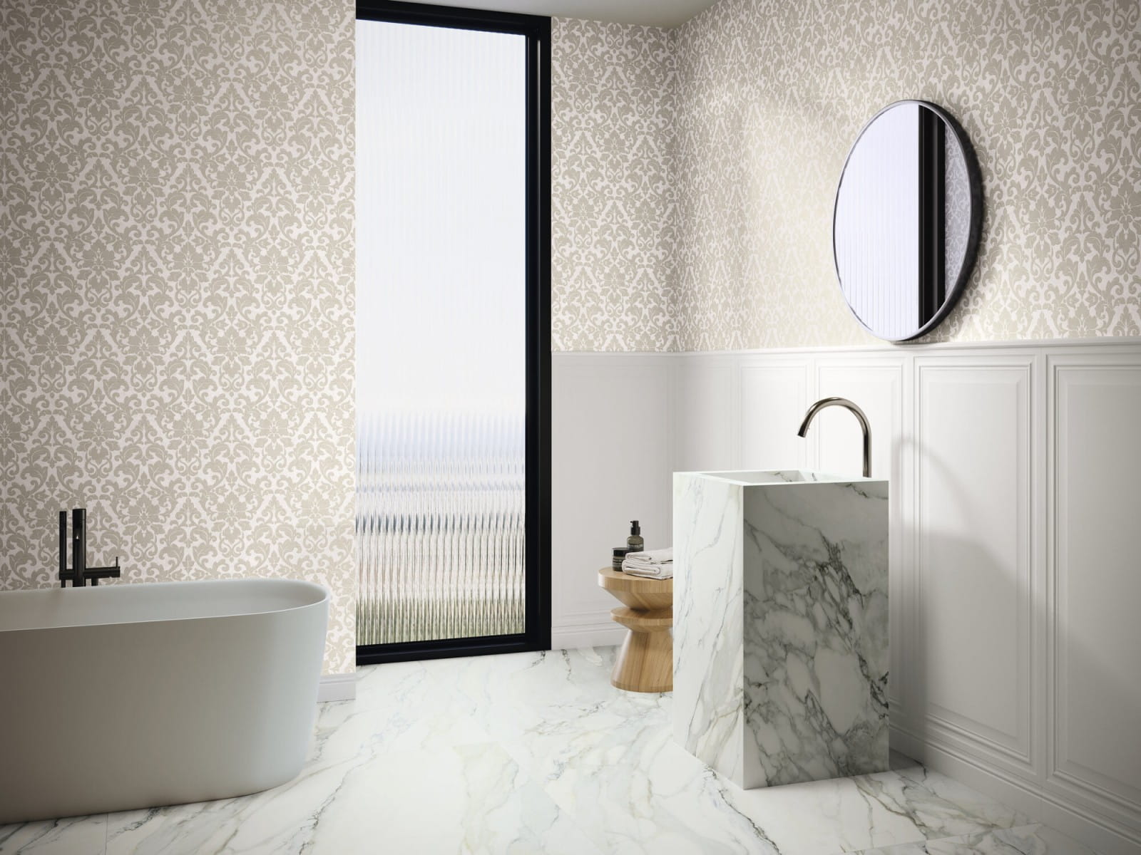 Bellagio Domaso Avorio Rect. 60x120 gatunek I - obrazek 2