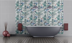 Gres Mural Birds 120x120   4-ELEM. MAT gatunek I