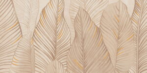 MILD CLAY LEAVES C OBRAZ GRESOWY ŚCIENNY 59,8X119,8 gatunek I