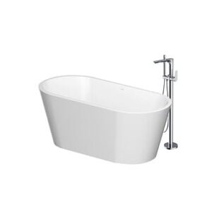 Cersanit Set B722 Wanna Woln. Crea Owal 160X75+Bateria Woln. Crea Chr Wir