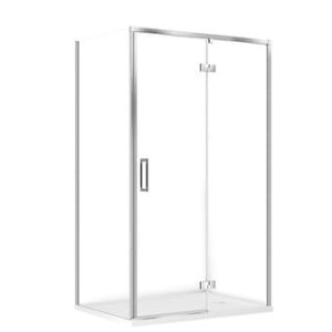 Cersanit Set C133 Kabina Larga Prawa Chrom 120X90X195+Tako Biały 120X4 Wirt