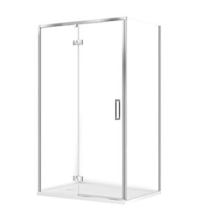 Cersanit Set C132 Kabina Larga Lewa Chrom 120X90X195+Tako Biały 120X4 Wirt
