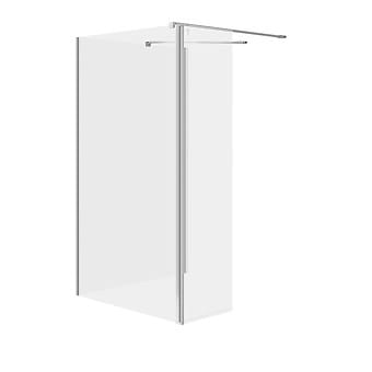 Cersanit Set B800 Walk-In Mille Z Ruchomą Ścianką Chrom 90X100X30X200 Wir
