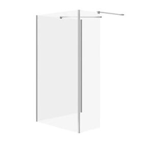 Cersanit Set B798 Walk-In Mille Ścianka Stała Chrom 90X100X30X200 Wir