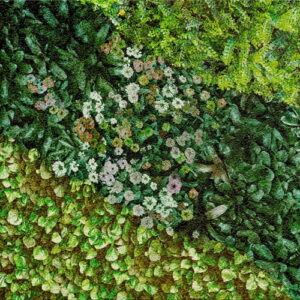 MURAL GRESOWY BUXUS (TRAWNIK) 4/8 SUGAR 60X60 gatunek I