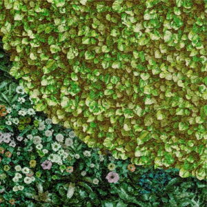 MURAL GRESOWY BUXUS (TRAWNIK) 6/8 SUGAR 60X60 gatunek I