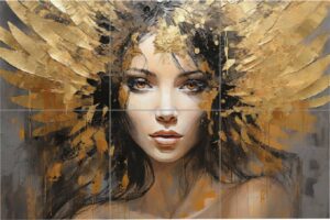 MURAL GRESOWY GOLDEN ANGLE 6/6 180X120 gatunek I