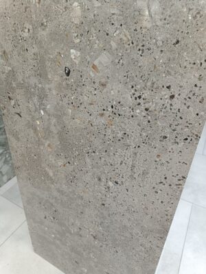 PAKIET Gres TERAZZO FLASH GREY Carving 60x120 płytka mat imitacja lastryko gatunek I 48,96 m2 68 szt