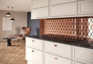 Mozaika 28.4X38 TRIANGLE COPPER gatunek I