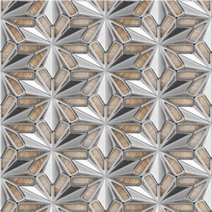Mural gresowy 60x60 STARWOOD SILVER MAT