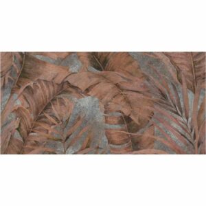 Mural gresowy 60x120 COPPER LEAVES-2 B SUGAR