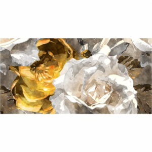 Mural gresowy 60x120 ASH FLOWERS B SUGAR