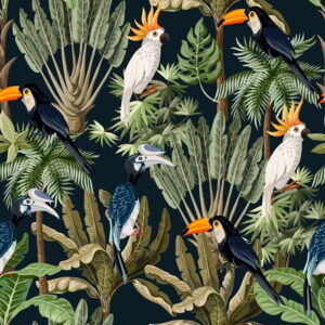 MURAL GRESOWY TROPIC-7 BLACK MAT 60X60 gatunek I Super Cena