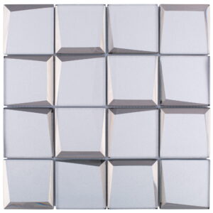 Mozaika 29.8X29.8 SQUARE SILVER 3D gatunek I