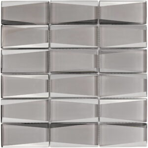 Mozaika 29.8X29.8 METRO REGULAR GREY 3D gatunek I