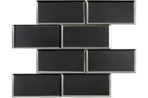 Mozaika 29.8X29.8 METRO BIG BLACK gatunek I