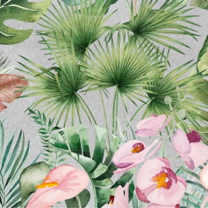 Mural gresowy 60x60 DEK TROPICAL ISLAND GREY 7/8 MAT