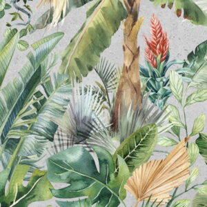 Mural gresowy 60x60 DEK TROPICAL ISLAND GREY 5/8 MAT