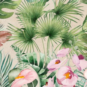 Mural gresowy 60x60 DEK TROPICAL ISLAND BEIGE 7/8 MAT