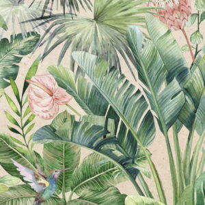 Mural gresowy 60x60 DEK TROPICAL ISLAND BEIGE 6/8 MAT