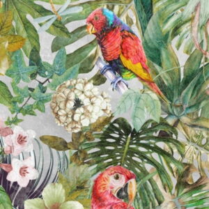 Mural gresowy 60x60 DEK JUNGLE-3 LIGHT 1/6 MAT gatunek I