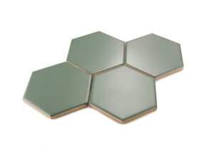 Ceramik Studio Mozaika Heksagon Khaki Mat