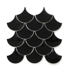 Ceramik Studio Mozaika Łuska Czarna