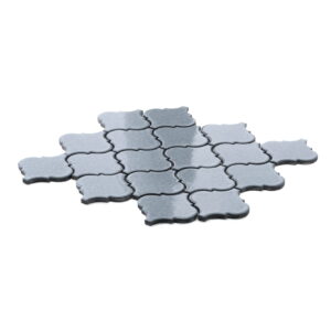 Ceramik Studio Mozaika Arabesque Metalic Black