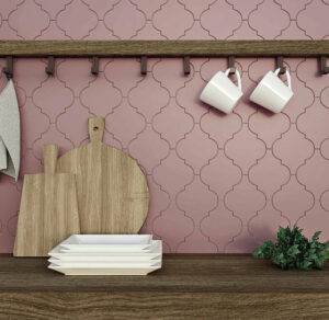 Ceramik Studio Mozaika Arabeska Pink Mat