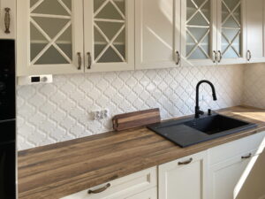 Ceramik Studio Mozaika Arabeska White Glossy Palace