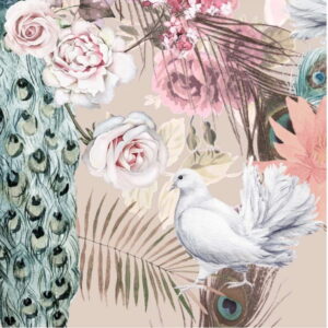 Mural gresowy 60x60 GLAMOUR-4 6/6 MAT (AD FLAMINGI)