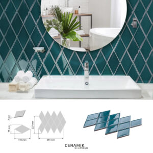 Ceramik Studio Mozaika Unique Turquise